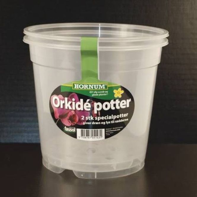 Hovedbilde Orkidépotter 15 cm, 2-pk.