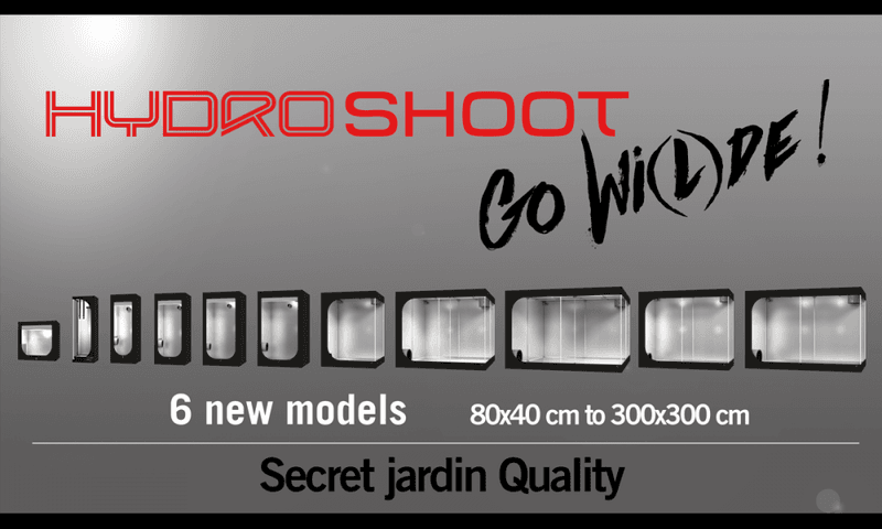 Hydro Shoot 300x150x200 cm V.2 Secret Jardin