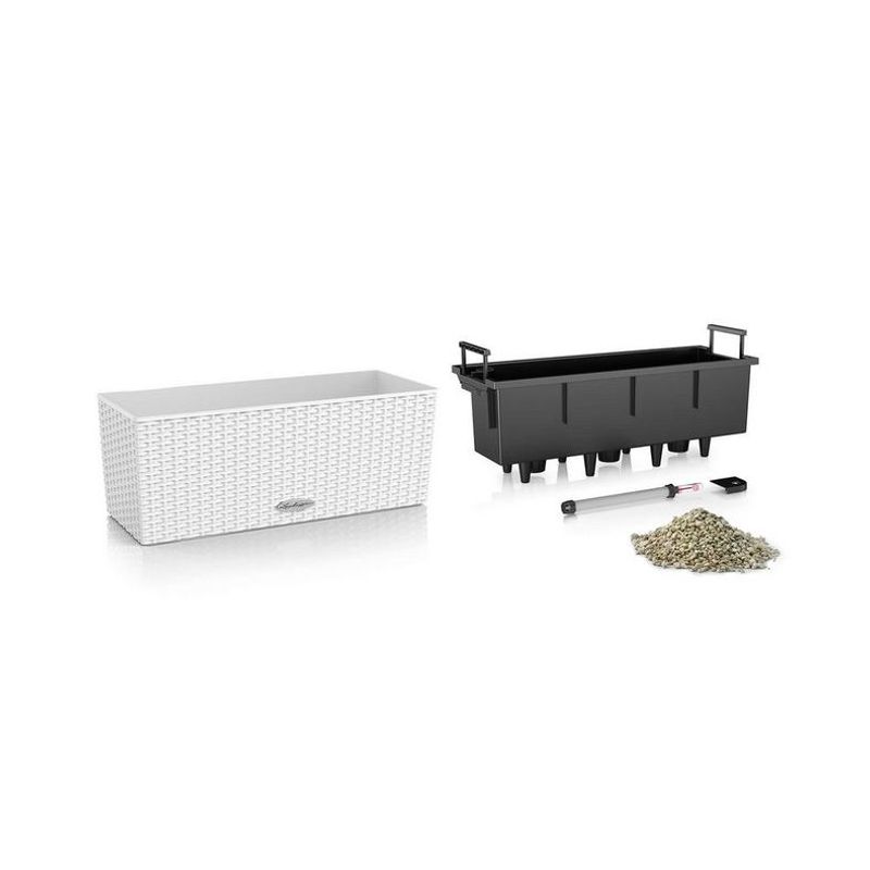 Balconera Cottage 50 'Light Grey', Lechuza Balkongkasse