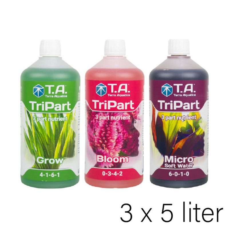T.A Flora Serie 3 x 5 liter